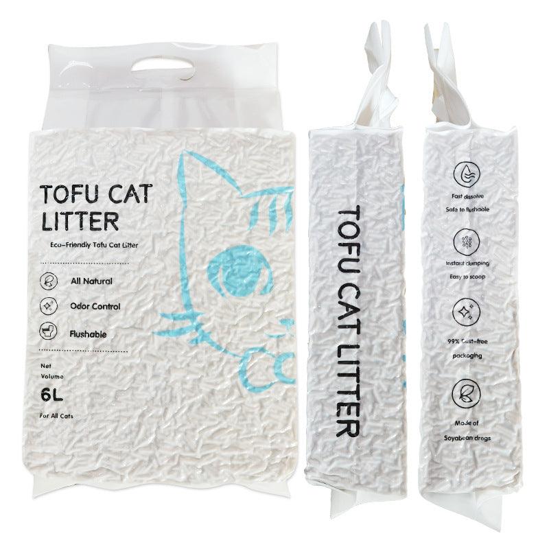 Food Tofu Cat Litter Mixed Original Flavor - Dog Hugs Cat