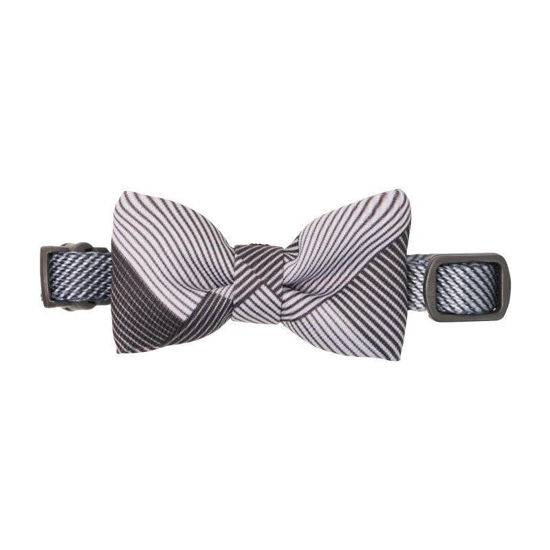 Casual Cotton Bow Tie Cat Collar - Stylish and Playful Accessory for Your Feline Friend - Dog Hugs Cat