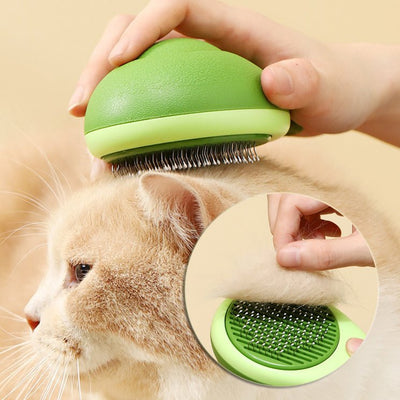 Cat Brush Hair Remover Cleaning Avocado Shaped Dog Grooming Tool Pet Combs Brush Stainless Steel Needle Pet Cleaning Care - Dog Hugs Cat