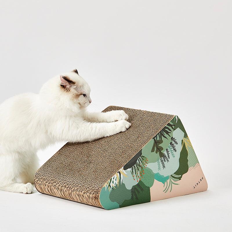 Cat Scratch Pad and Toy Combo - Dog Hugs Cat