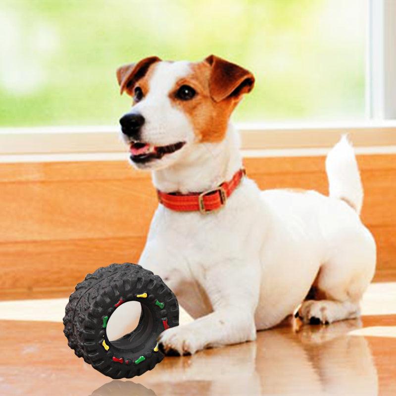 Small Tire Pet Vocalizations Glue Dog Toys - Dog Hugs Cat