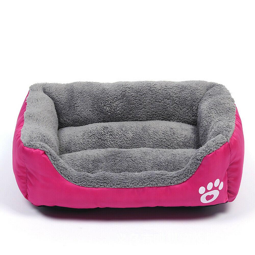 Washable Pet Dog Cat Bed Puppy Cushion House Pet Soft Warm Kennel Dog Mat Blanke - Dog Hugs Cat