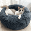 Dog Beds For Small Dogs Round Plush Cat Litter Kennel Pet Nest Mat Puppy Beds - Dog Hugs Cat