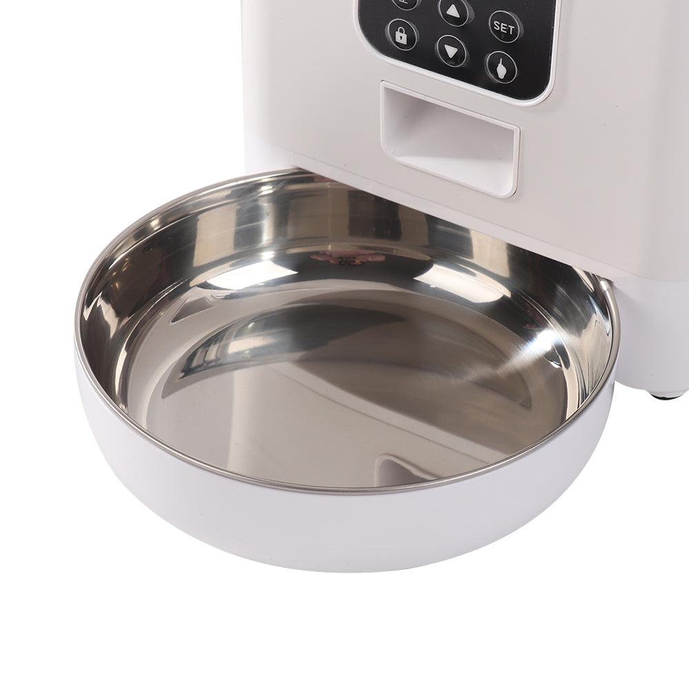 Large Capacity Slow Intelligent Automatic Pet Feeder Cat And Dog Food - Dog Hugs Cat