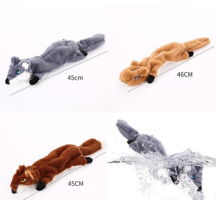 Pet Dog Plush Anti Biting Molars Tooth Cleaning Animal Modeling Toys - Dog Hugs Cat