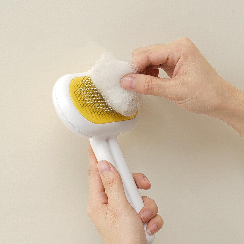 Cat And Dog Grooming Artifact Cat Comb To Remove Floating Hair - Dog Hugs Cat