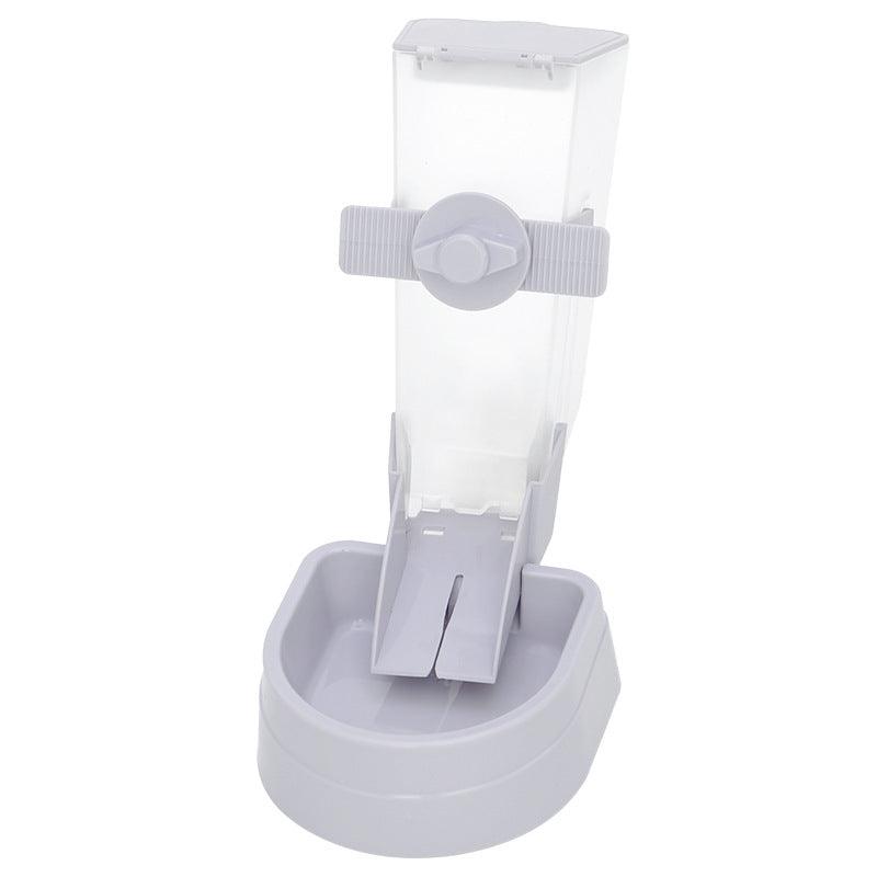 Anti-Overturning Pet Hanging Automatic Feeder - Dog Hugs Cat