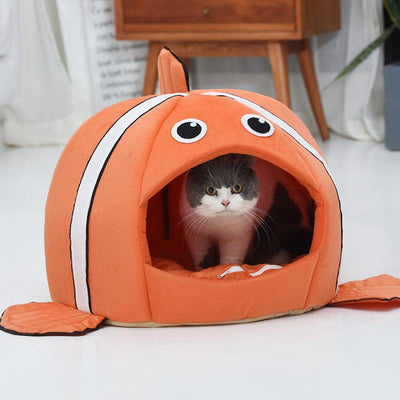 Removable And Washable Pet Kennel Kennel Cat Kennel Pet Dog Supplies - Dog Hugs Cat