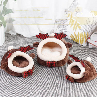 Hamster Nest Small Pet Cotton Keeps Warm And Soft - Dog Hugs Cat