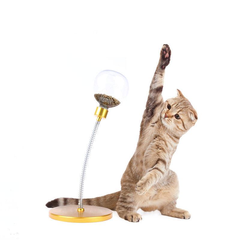 Cat Leaking Ball, Swinging Toy Ball, Leaking Device, Educational Toys, Pet Self-Hey - Dog Hugs Cat