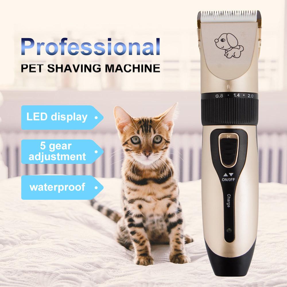Rechargeable Dog Hair Trimmer Usb Charging Electric Scissors Pet Hair Trimmer Animals Grooming Clippers Dog Hair Cut Machine - Dog Hugs Cat