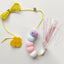 Cat Toys Simulated Caterpillar Cute Toys Funny Self-Hey Interactive Toy Rope Grabbing Mouse Telescopic Hanging Cat Pet Supplies - Dog Hugs Cat