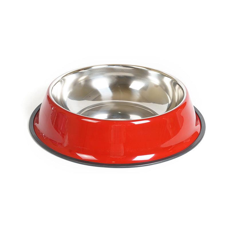 Pet Bowl Pet Feeding Basin - Dog Hugs Cat