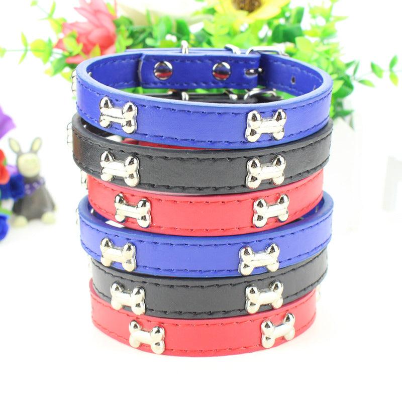 Fashionable Personality Pet Pu Neck Ring Accessories - Dog Hugs Cat