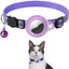 Reflective Collar Waterproof Holder Case For Airtag Air Tag Airtags Protective Cover Cat Dog Kitten Puppy Nylon Collar - Dog Hugs Cat